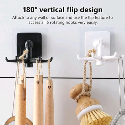 Install  Rotating Kitchen Hook