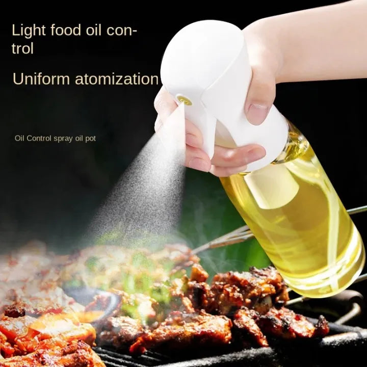 Oil Sprayer bottle for Cooking (200ml) Olive Oil Spray Bottle Continuous Spray with Portion Control, Suitable for Multiple Scenarios. Highly Trusted by Chefs