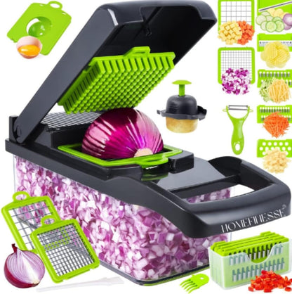 16 in 1 Vegetable Slicer Cutter Multi-Use Kitchen Tool