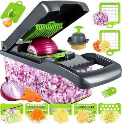 16 in 1 Vegetable Slicer Cutter Multi-Use Kitchen Tool